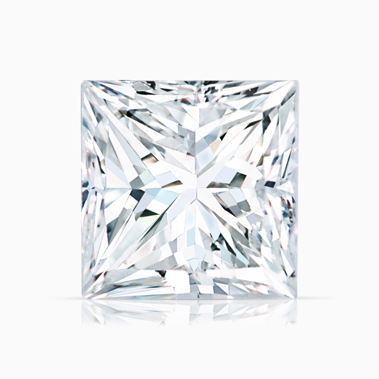 3.02 Carat F-VS1 Excellent Cut Lab-Grown Square Diamond