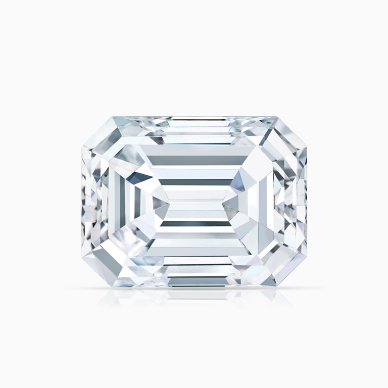 1.08 Carat F-VS1 Very Good Cut Lab-Grown Emerald Cut Diamond