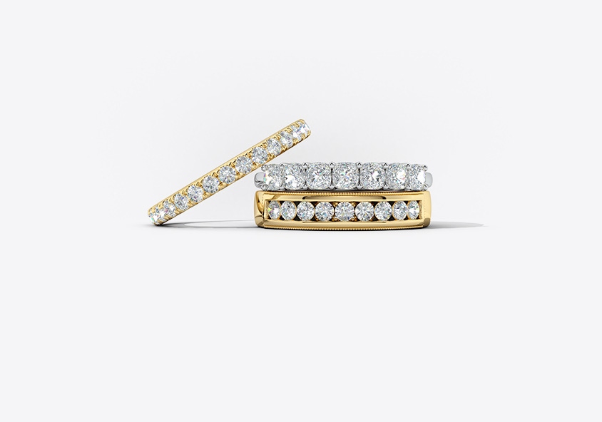 Lab-Grown Wedding Rings