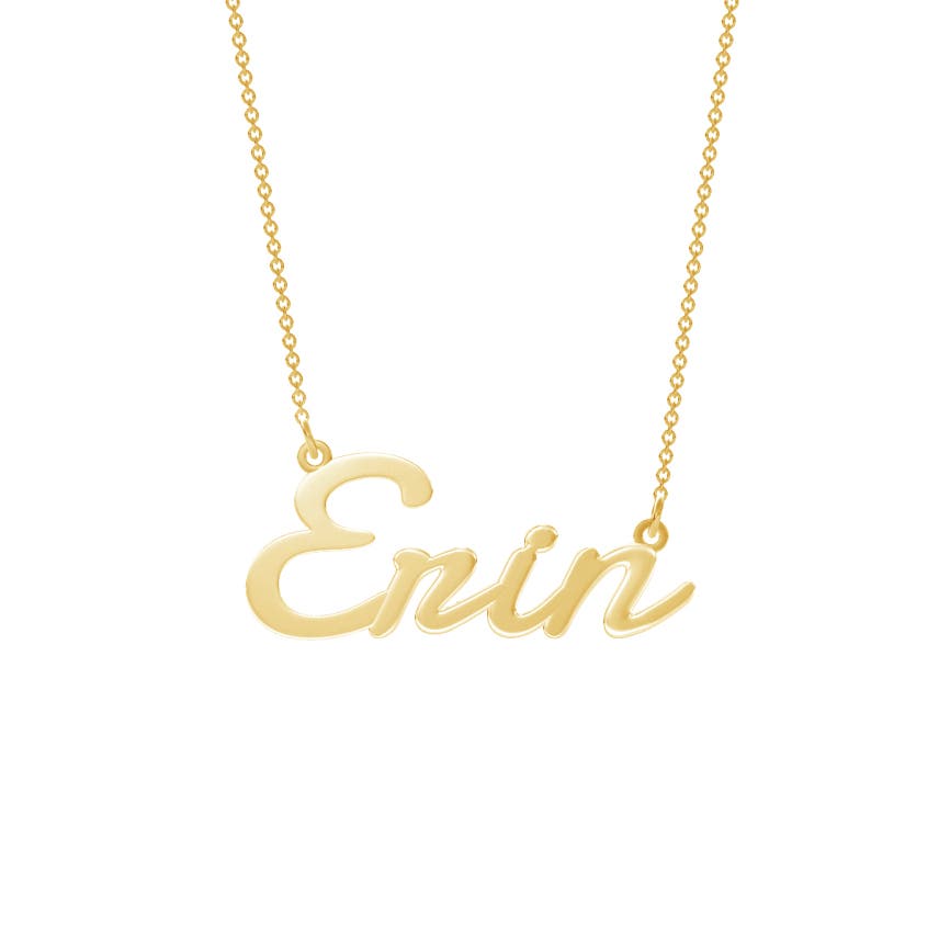 10k Yellow Gold Name Necklace