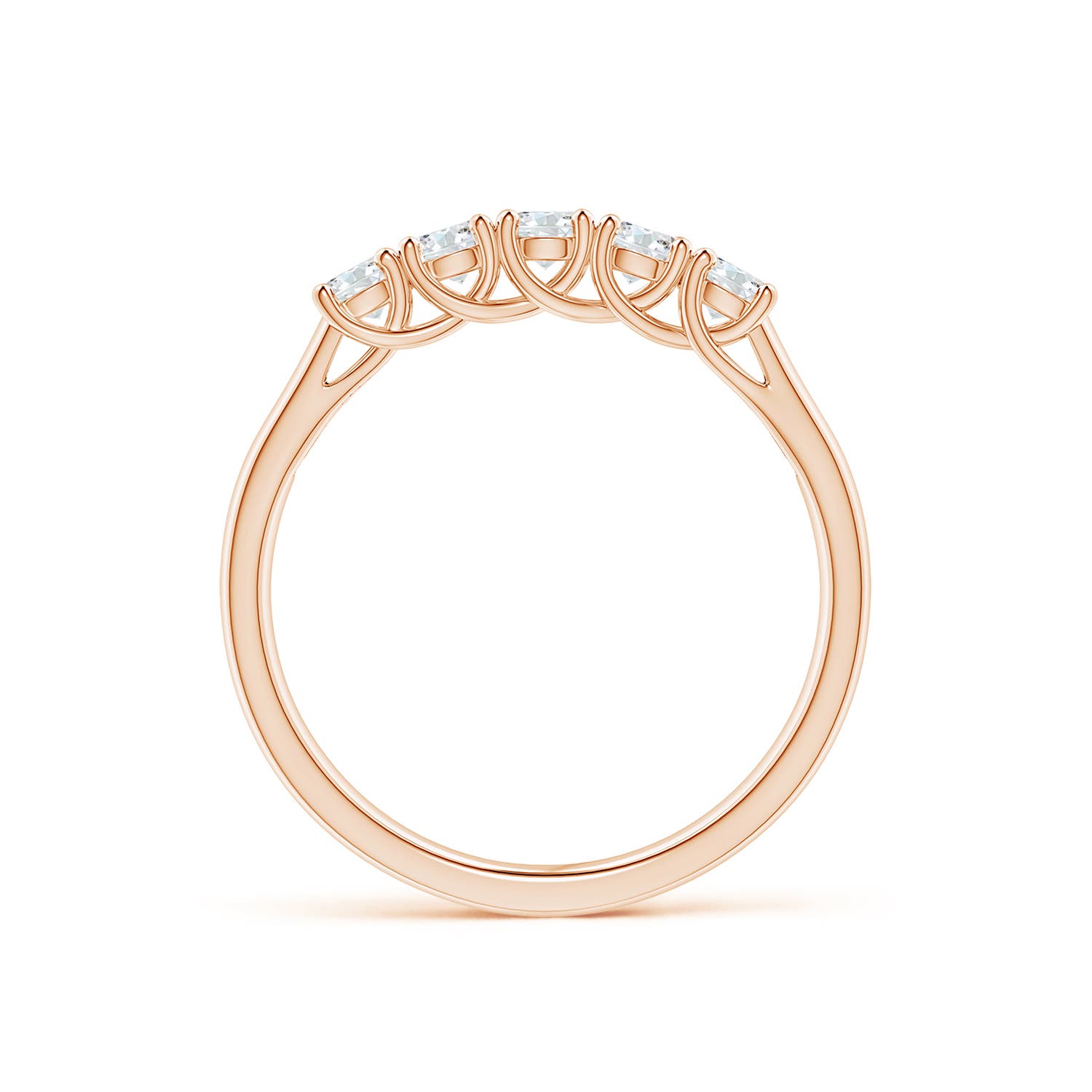 F-G, VS / 0.43 CT / 14 KT Rose Gold