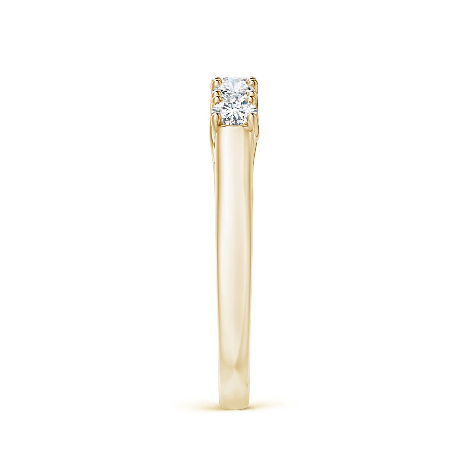 F-G, VS / 0.43 CT / 14 KT Yellow Gold