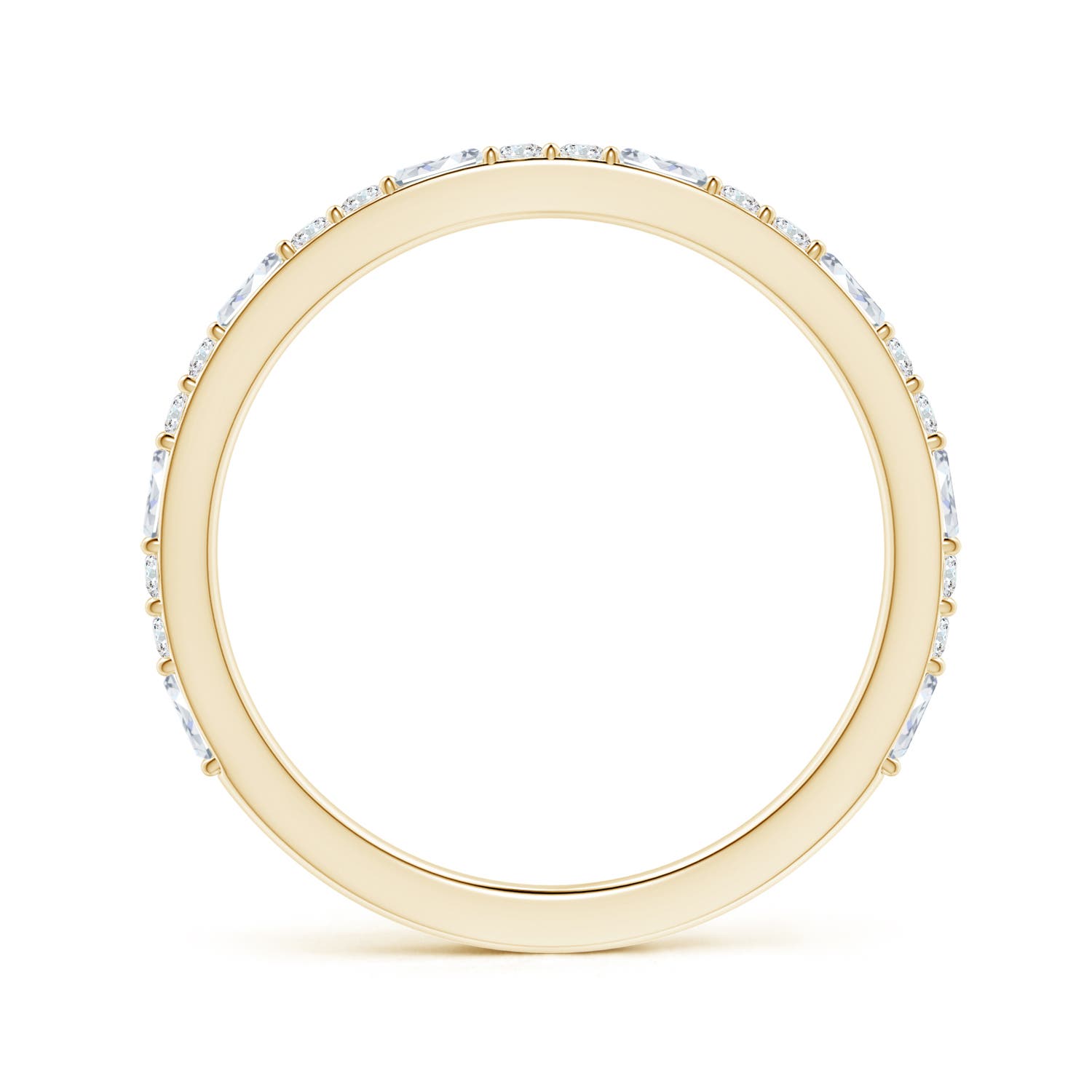 F-G, VS / 0.57 CT / 14 KT Yellow Gold