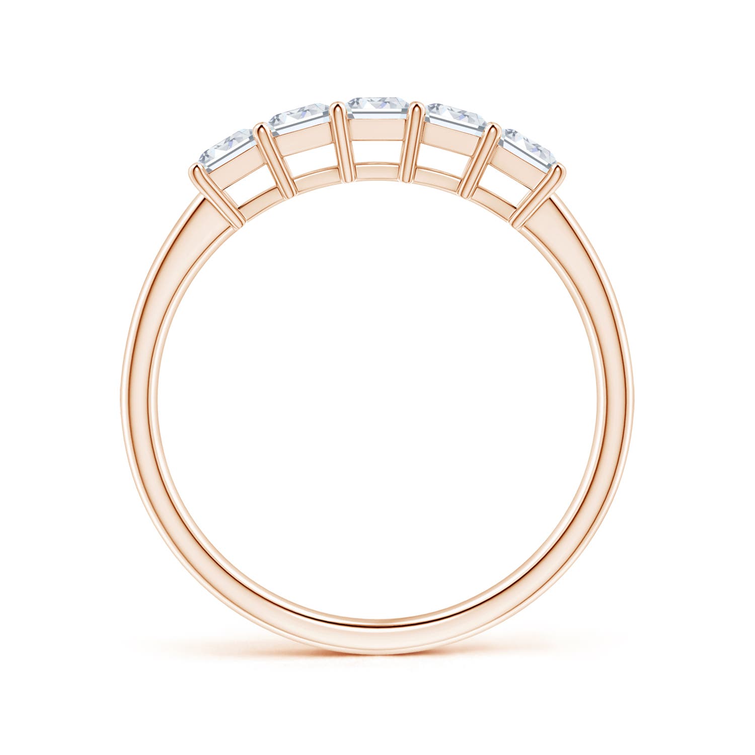 F-G, VS / 1 CT / 14 KT Rose Gold