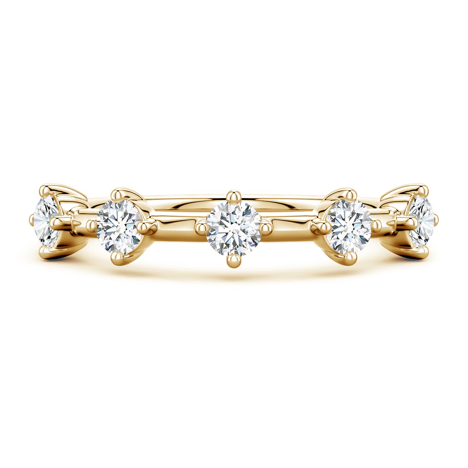 3mm FGVS LWRD_SR5008D-YGE-FGVS-3 in 18K Yellow Gold