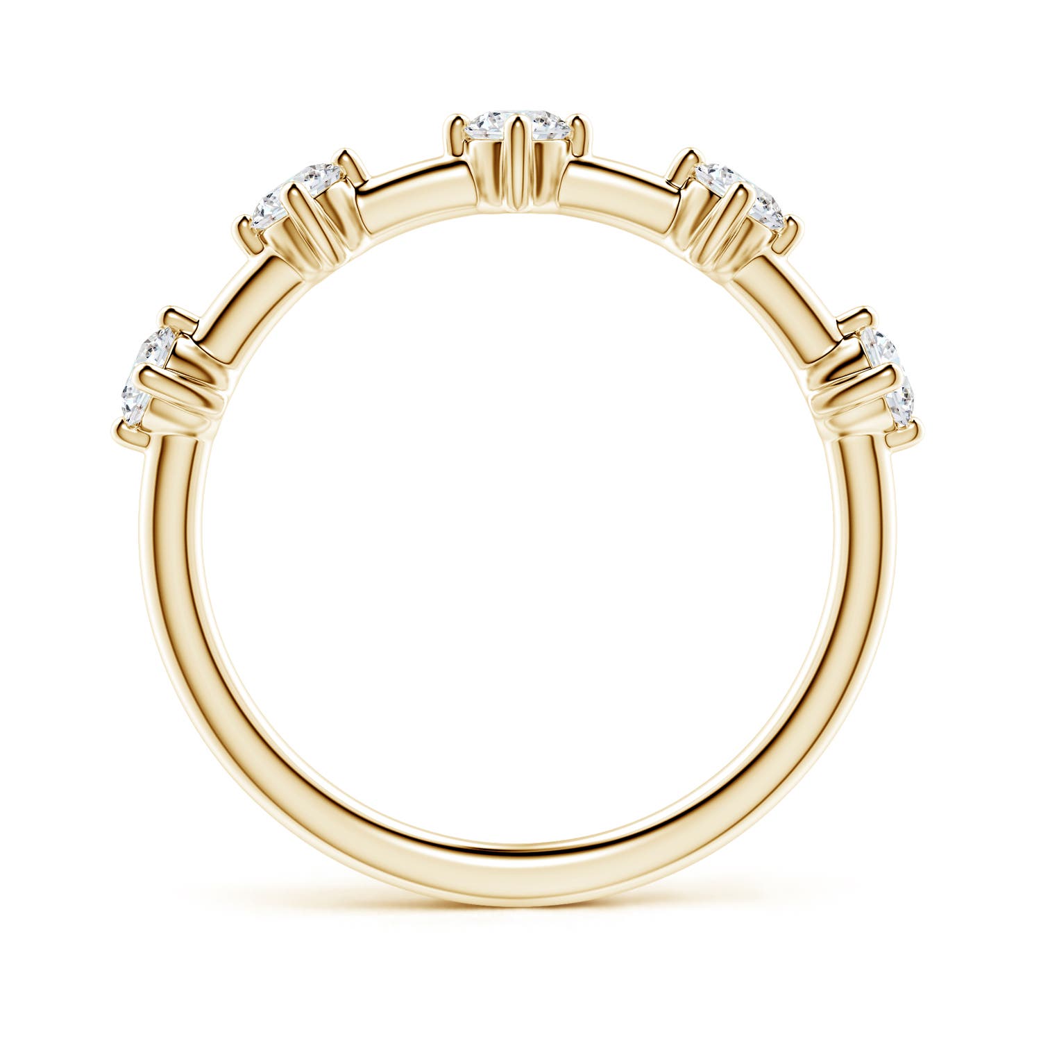 3mm FGVS LWRD_SR5008D-YGE-FGVS-3 in 18K Yellow Gold