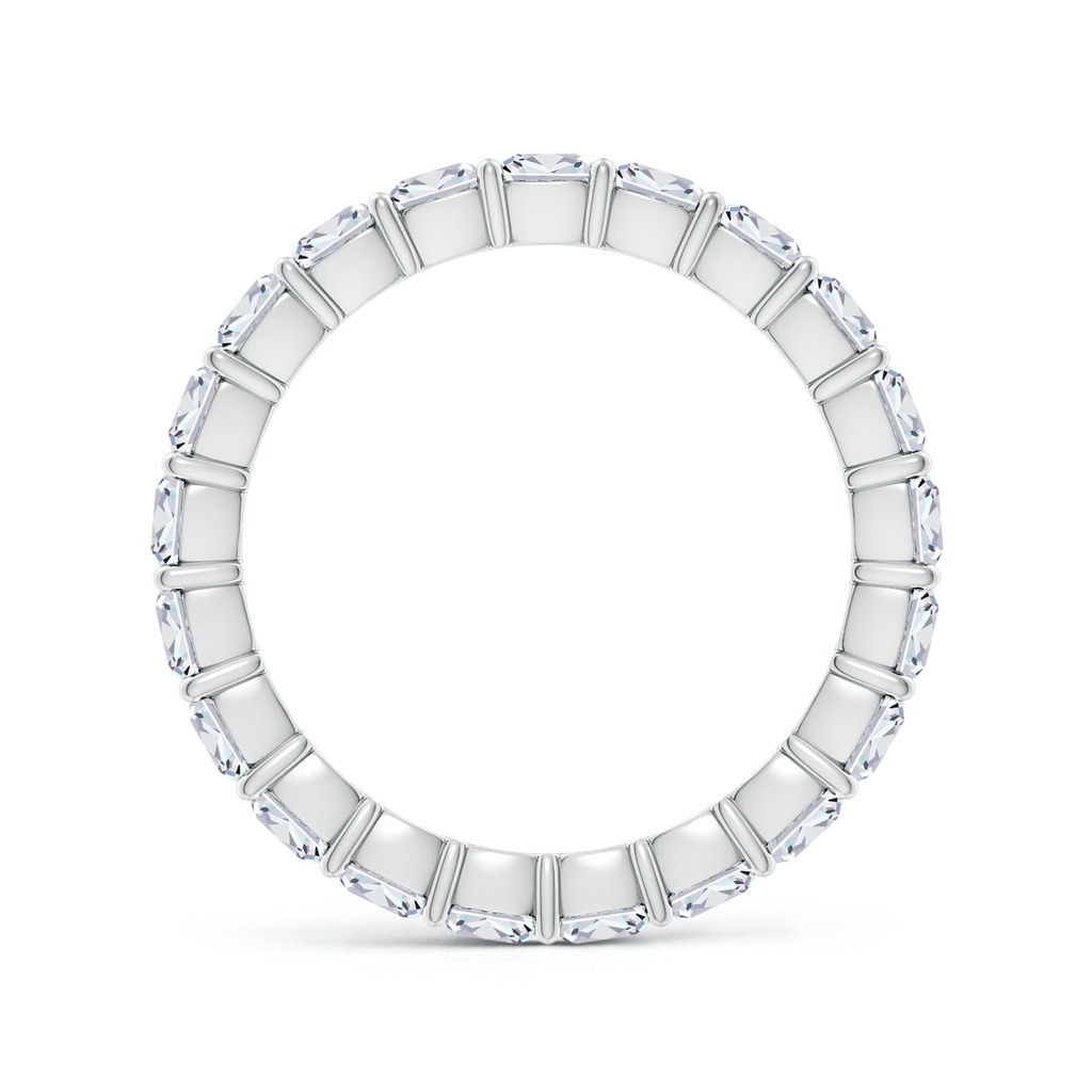 3mm FGVS Lab-Grown North-South Cushion Diamond Classic Eternity Wedding Band in 60 S999 Silver - side 199