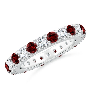 Round Lab-Grown Lab Grown Ruby