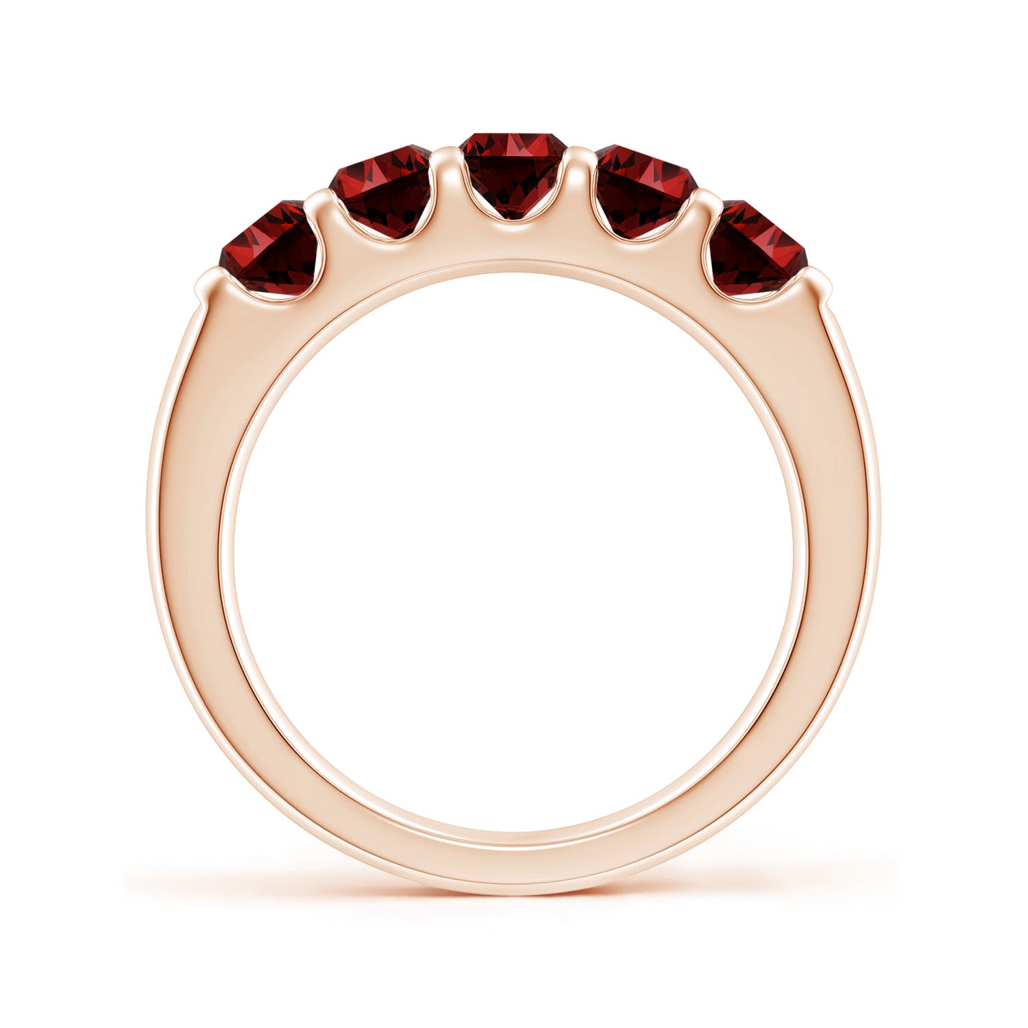 Premium - Lab-Grown Ruby / 1.85 CT / 14 KT Rose Gold