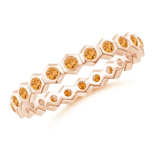 Round AAA Citrine