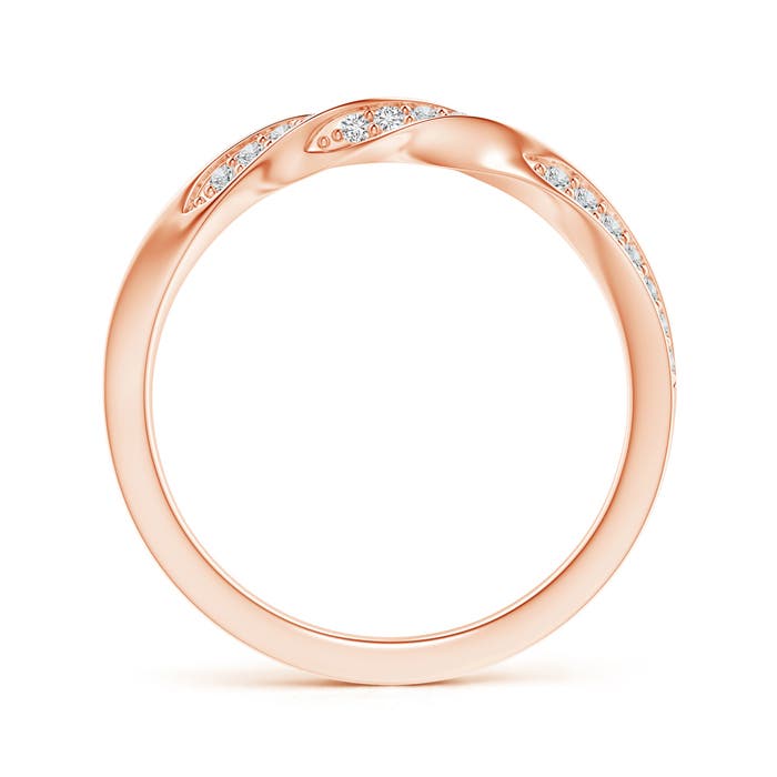 H, SI2 / 0.21 CT / 14 KT Rose Gold