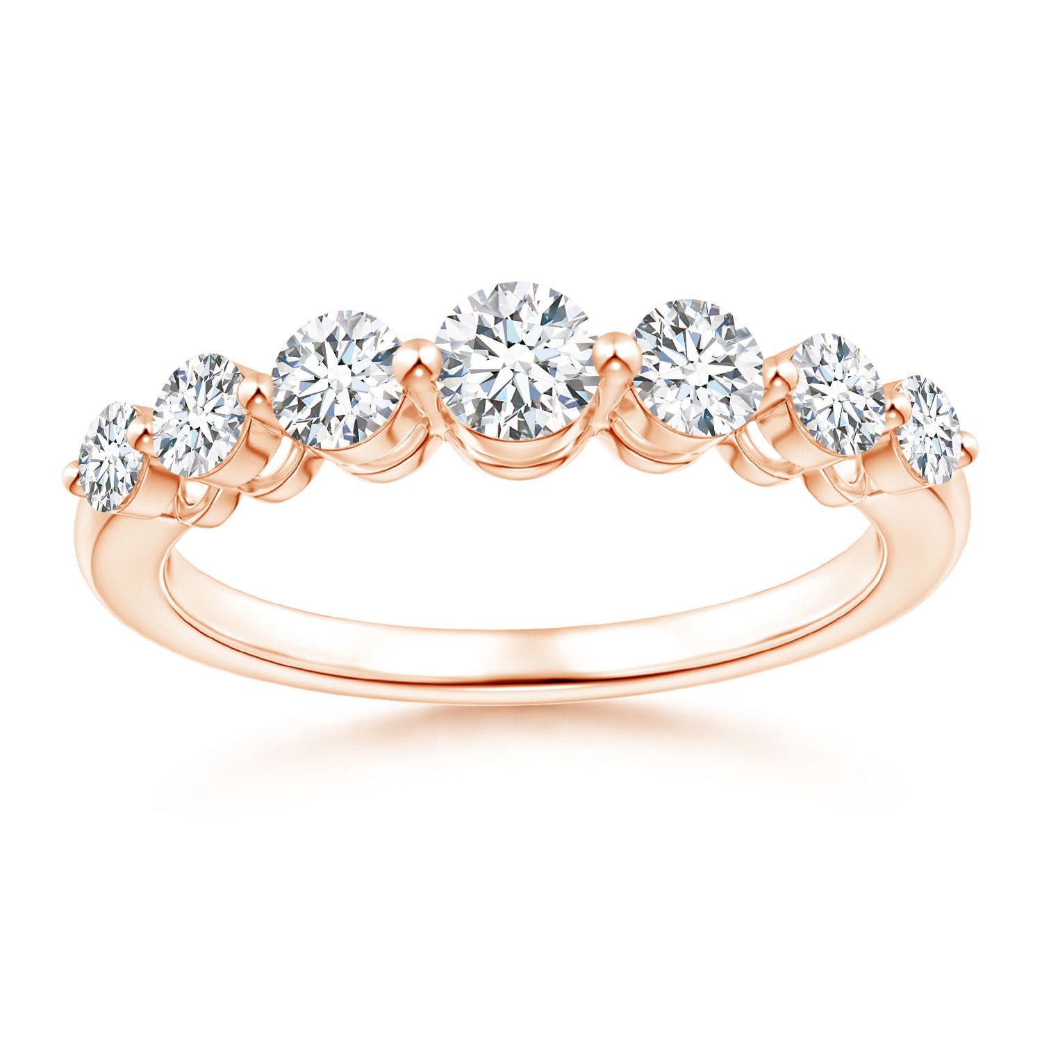 F-G, VS / 0.81 CT / 14 KT Rose Gold