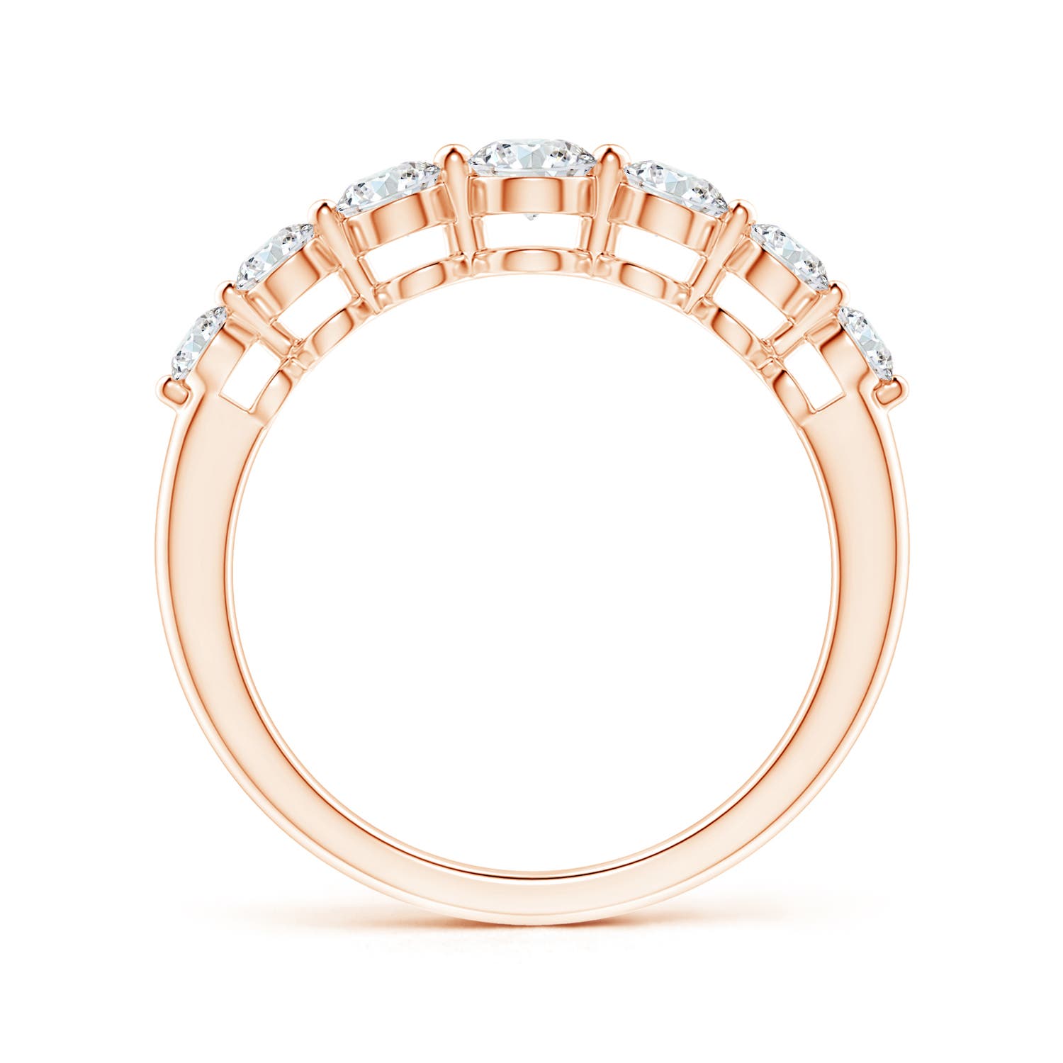 F-G, VS / 0.81 CT / 14 KT Rose Gold