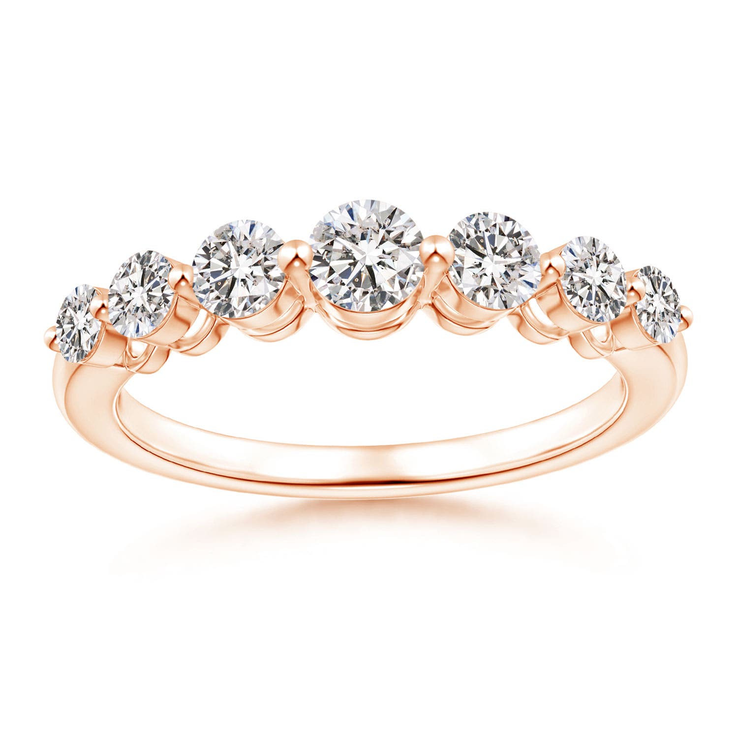 I-J, I1-I2 / 0.81 CT / 14 KT Rose Gold