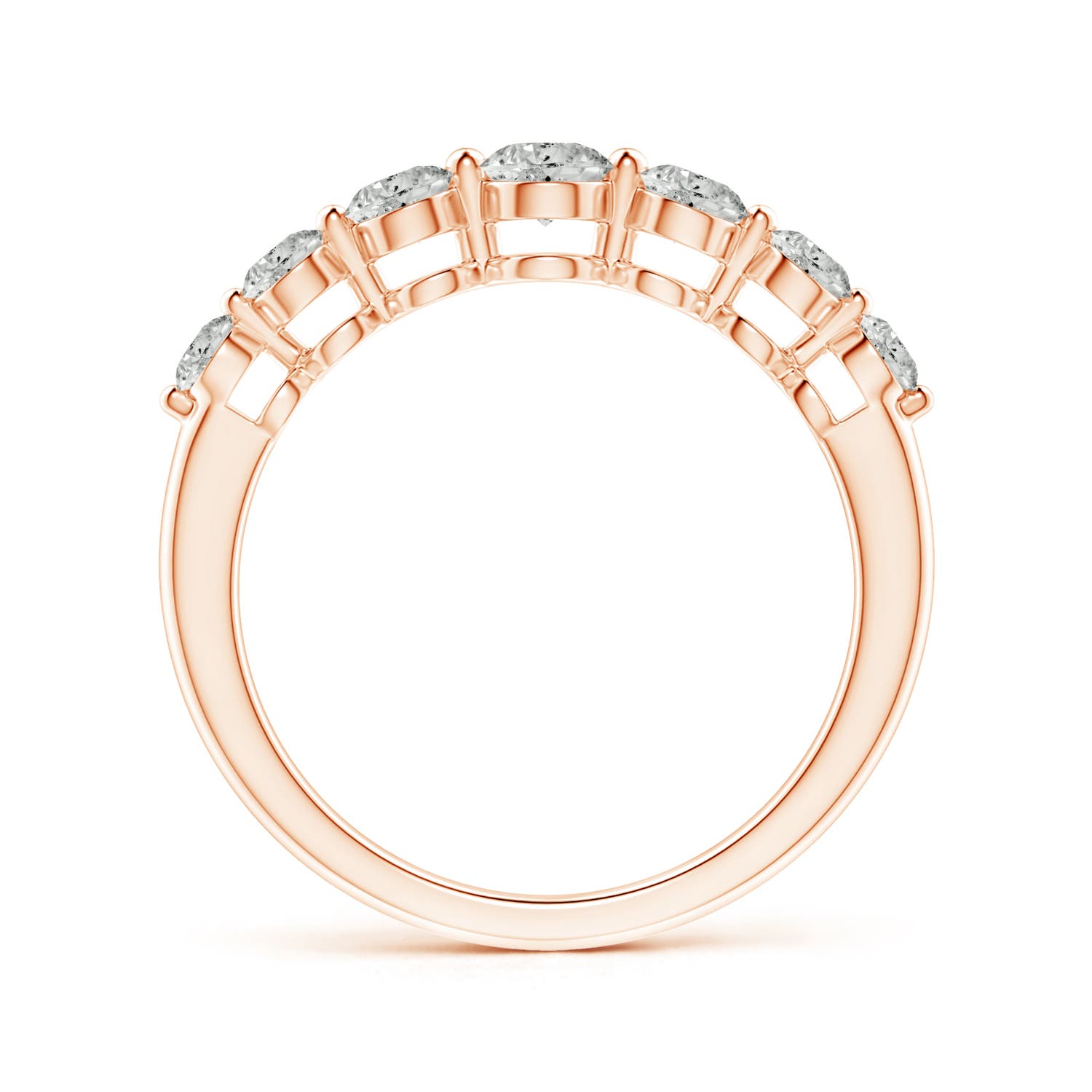 K, I3 / 0.81 CT / 14 KT Rose Gold