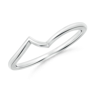 1.5 Contoured Comfort Fit Wedding Band in White Gold