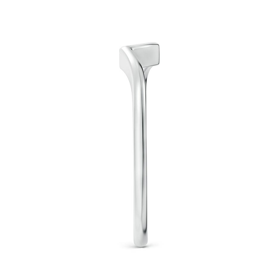 1.5 Contoured Comfort Fit Wedding Band in White Gold side-2