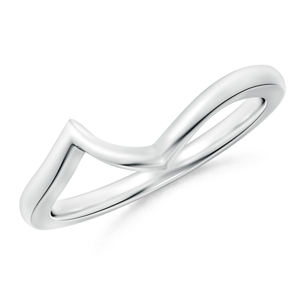1.8 Contoured Comfort Fit Wedding Band in 18K White Gold