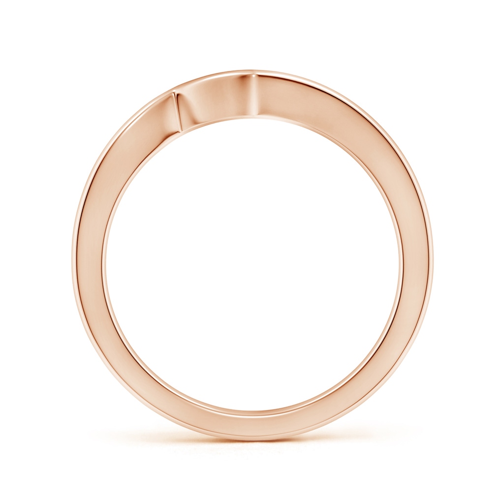 1.8 Contoured Comfort Fit Wedding Band in Rose Gold - side 199