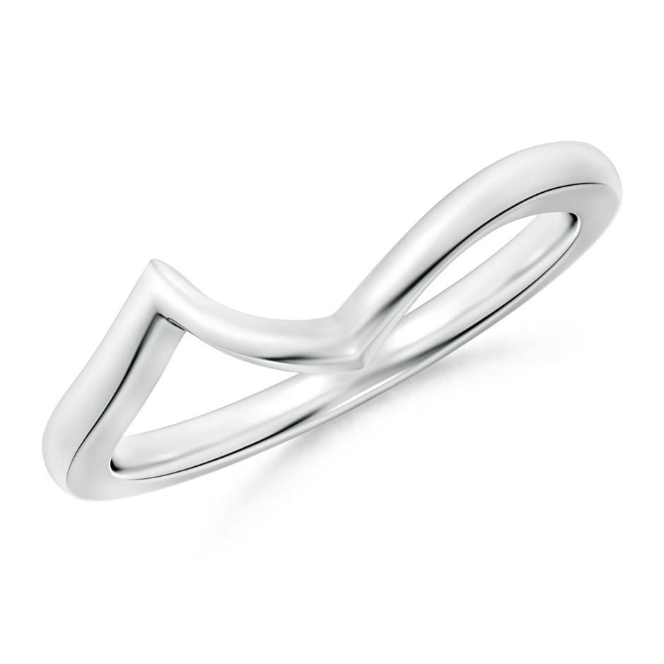 1.8 Contoured Comfort Fit Wedding Band in White Gold 