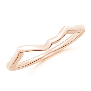 1.5 Contoured Comfort Fit Wedding Band for Her in 9K Rose Gold