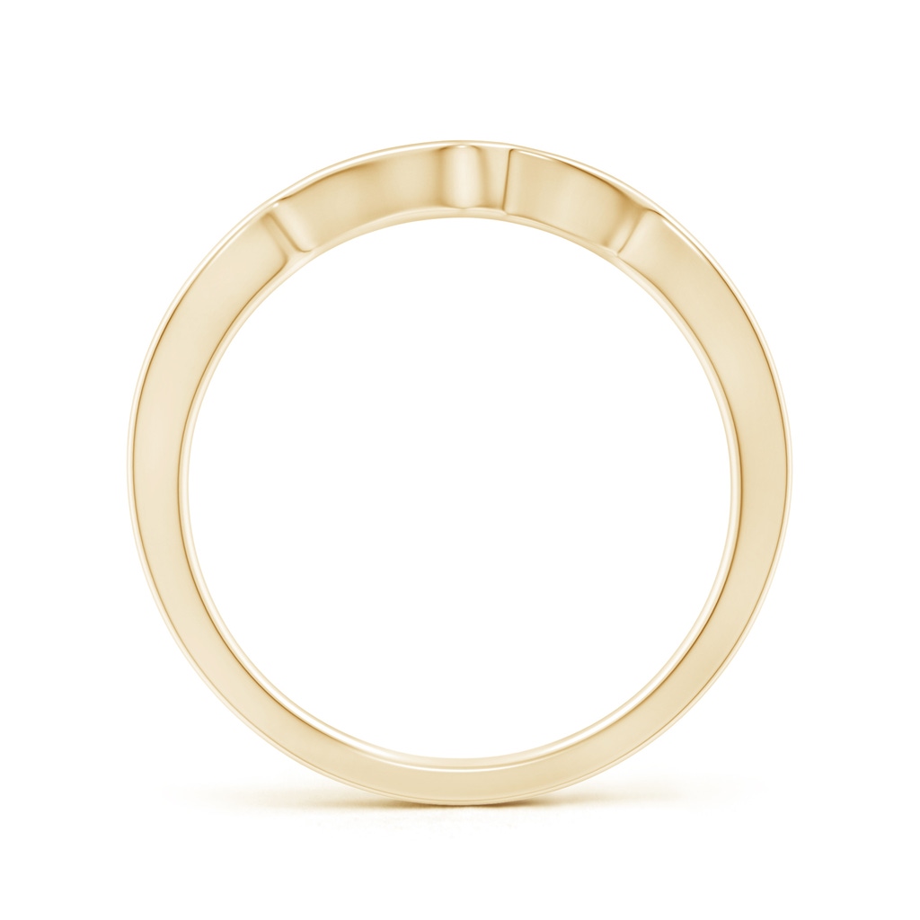 1.5 Contoured Comfort Fit Wedding Band for Her in Yellow Gold Product Image