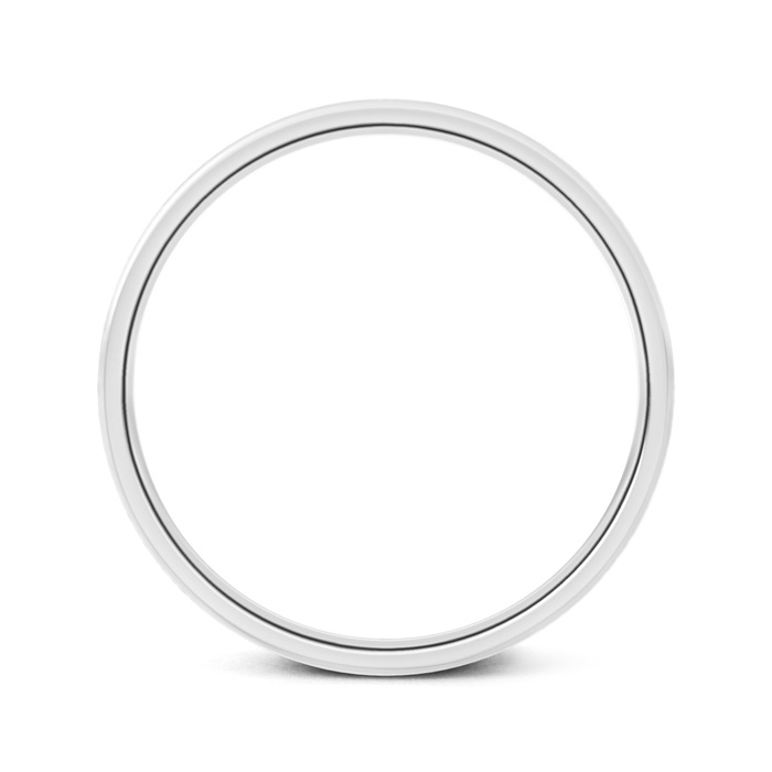 5 100 High Polished Flat Surface Comfort Fit Wedding Band in P950 Platinum product image