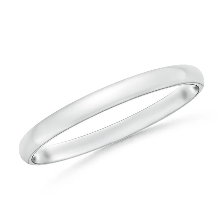 Standard Comfort Fit Sleek Wedding Band | Angara