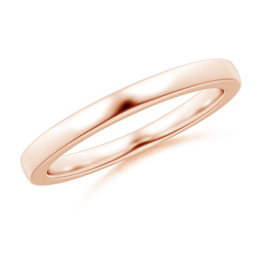 2.3 Aeon Vintage Inspired Wedding Band in Rose Gold