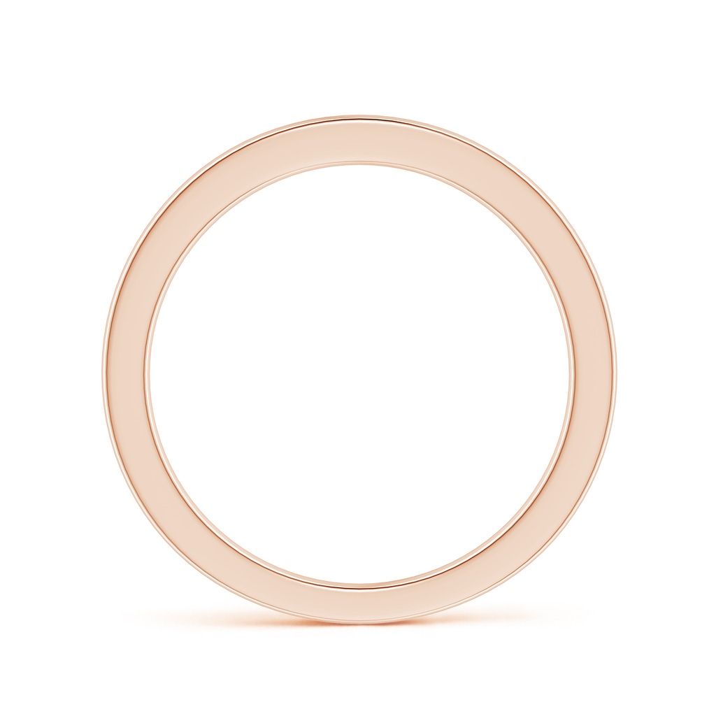 2.3 Aeon Vintage Inspired Wedding Band in Rose Gold Side-1