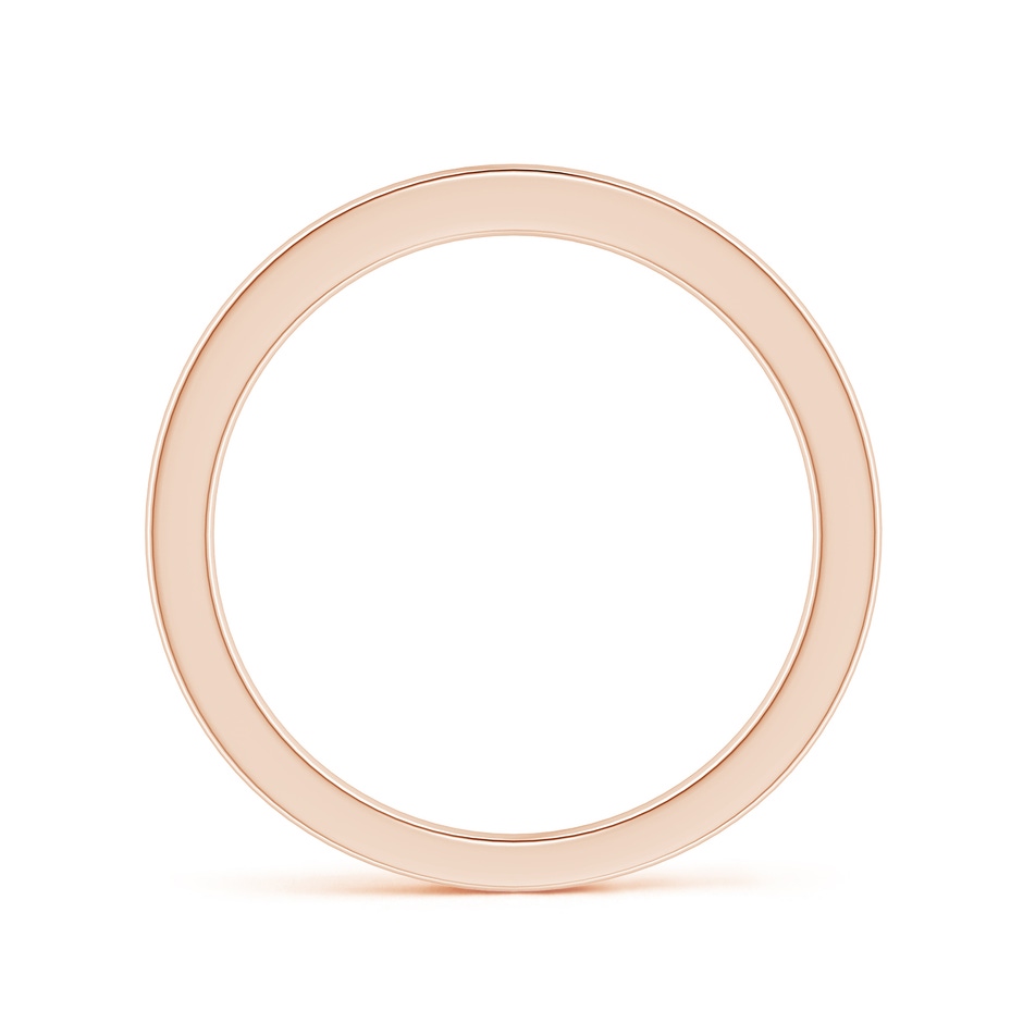 2.3 Aeon Vintage Inspired Wedding Band in Rose Gold side-1