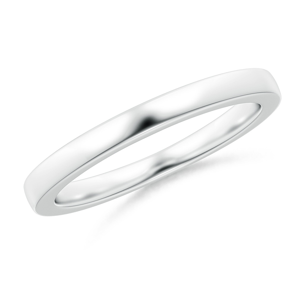 2.3 Aeon Vintage Inspired Wedding Band in White Gold