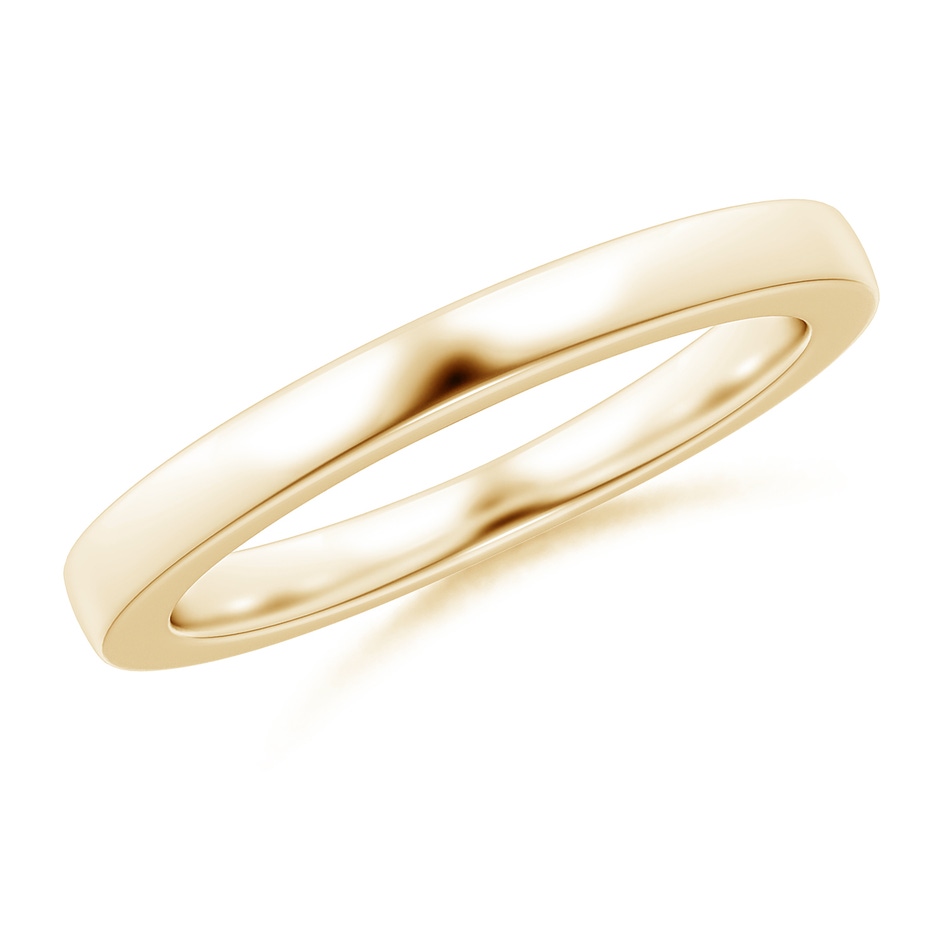 2.7 Aeon Vintage Inspired Wedding Band in Yellow Gold 