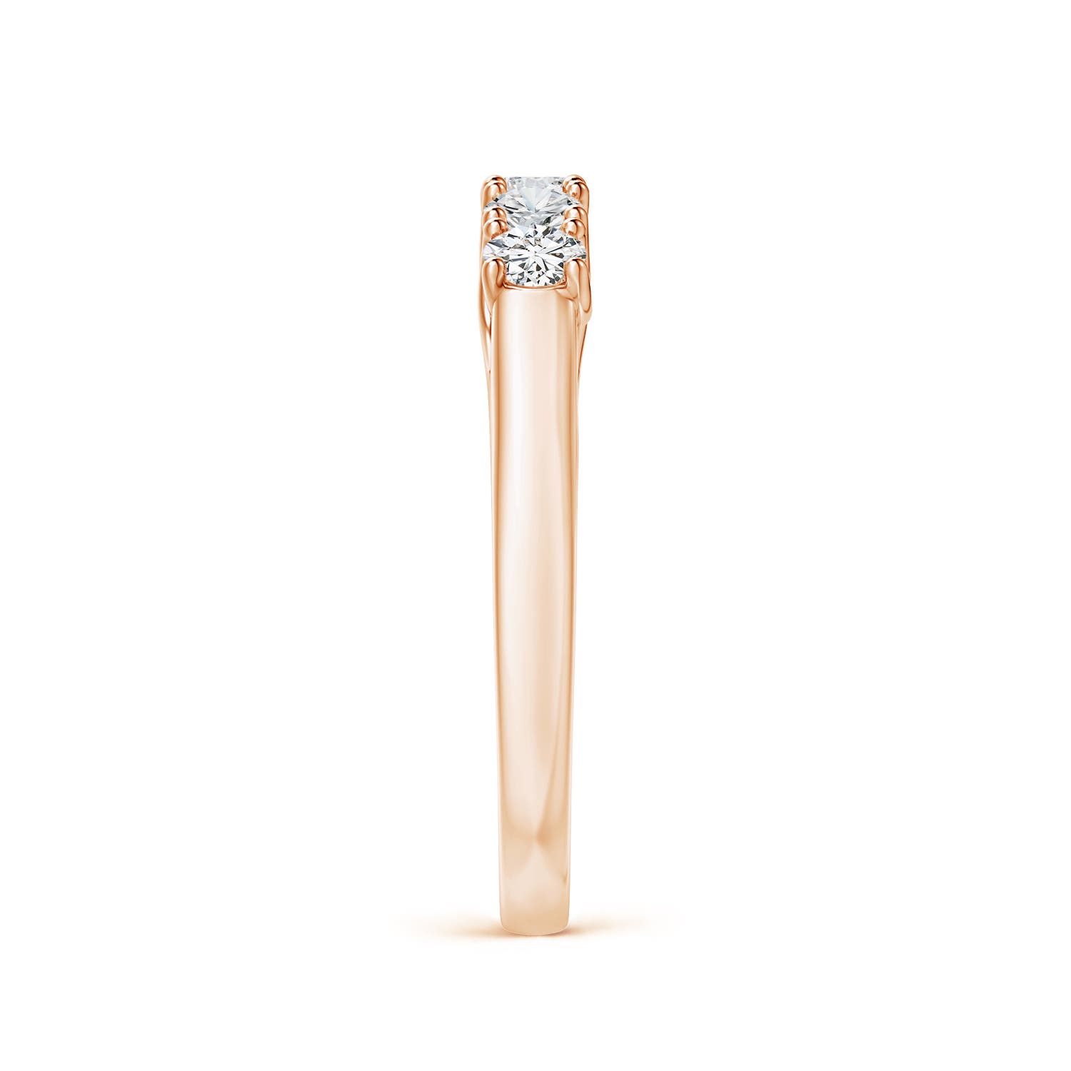 H, SI2 / 0.43 CT / 14 KT Rose Gold