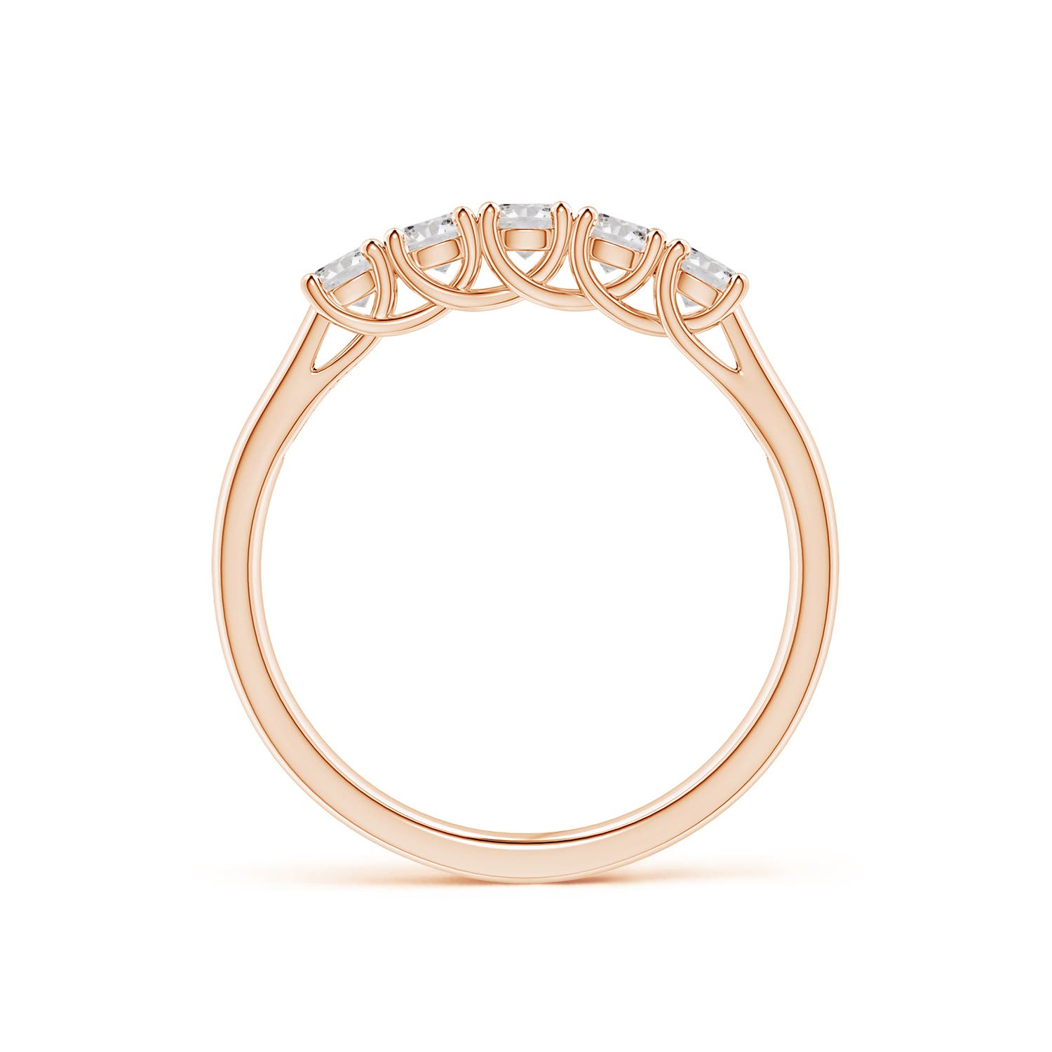 I-J, I1-I2 / 0.43 CT / 14 KT Rose Gold