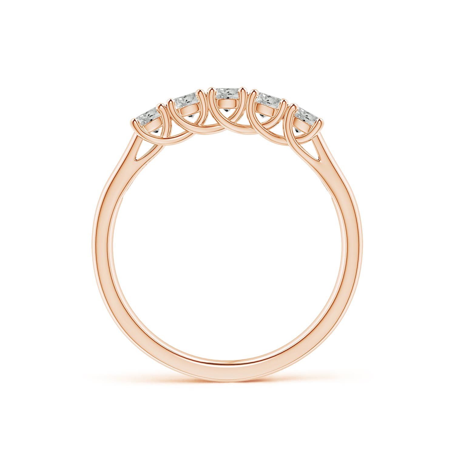 K, I3 / 0.43 CT / 14 KT Rose Gold