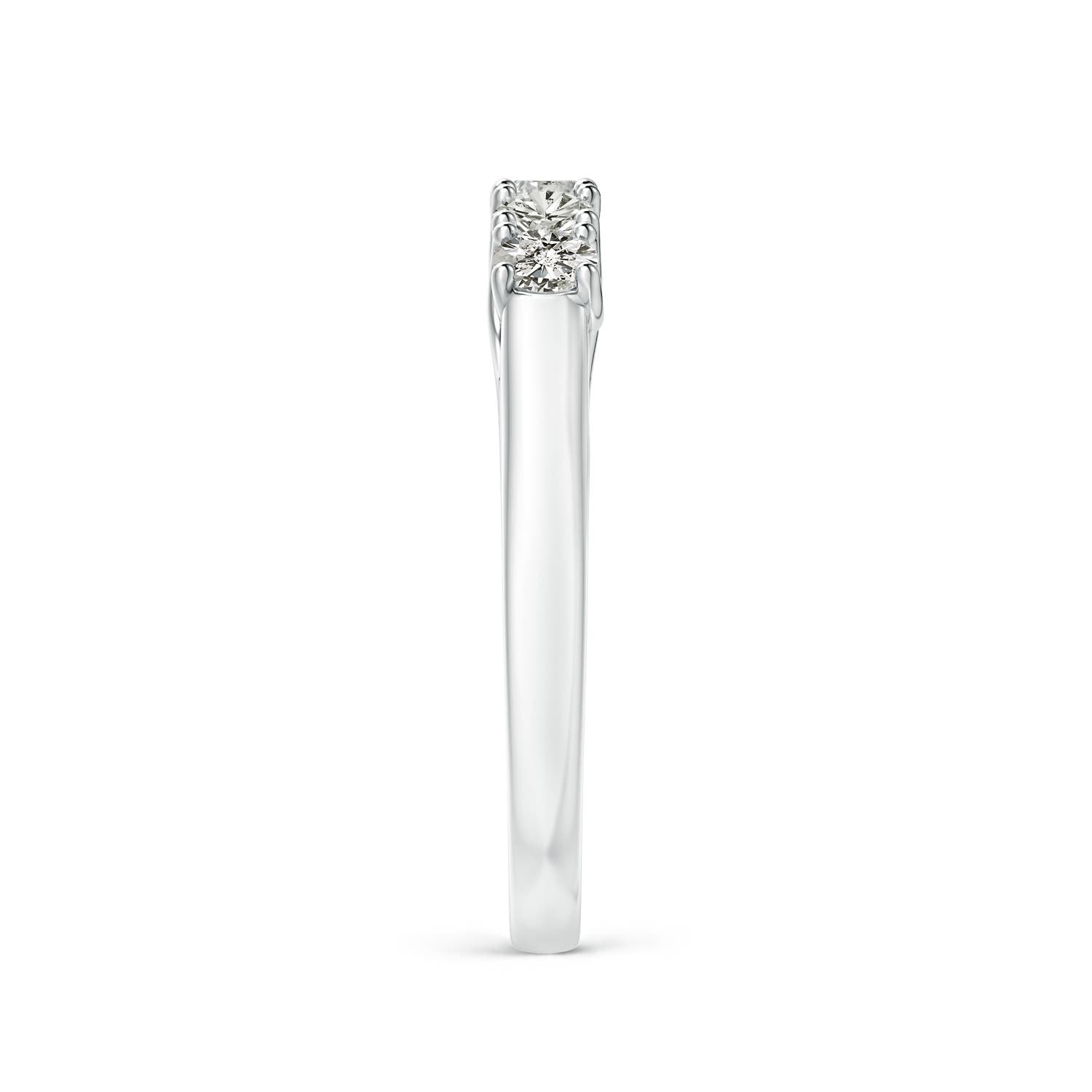 K, I3 / 0.43 CT / 14 KT White Gold