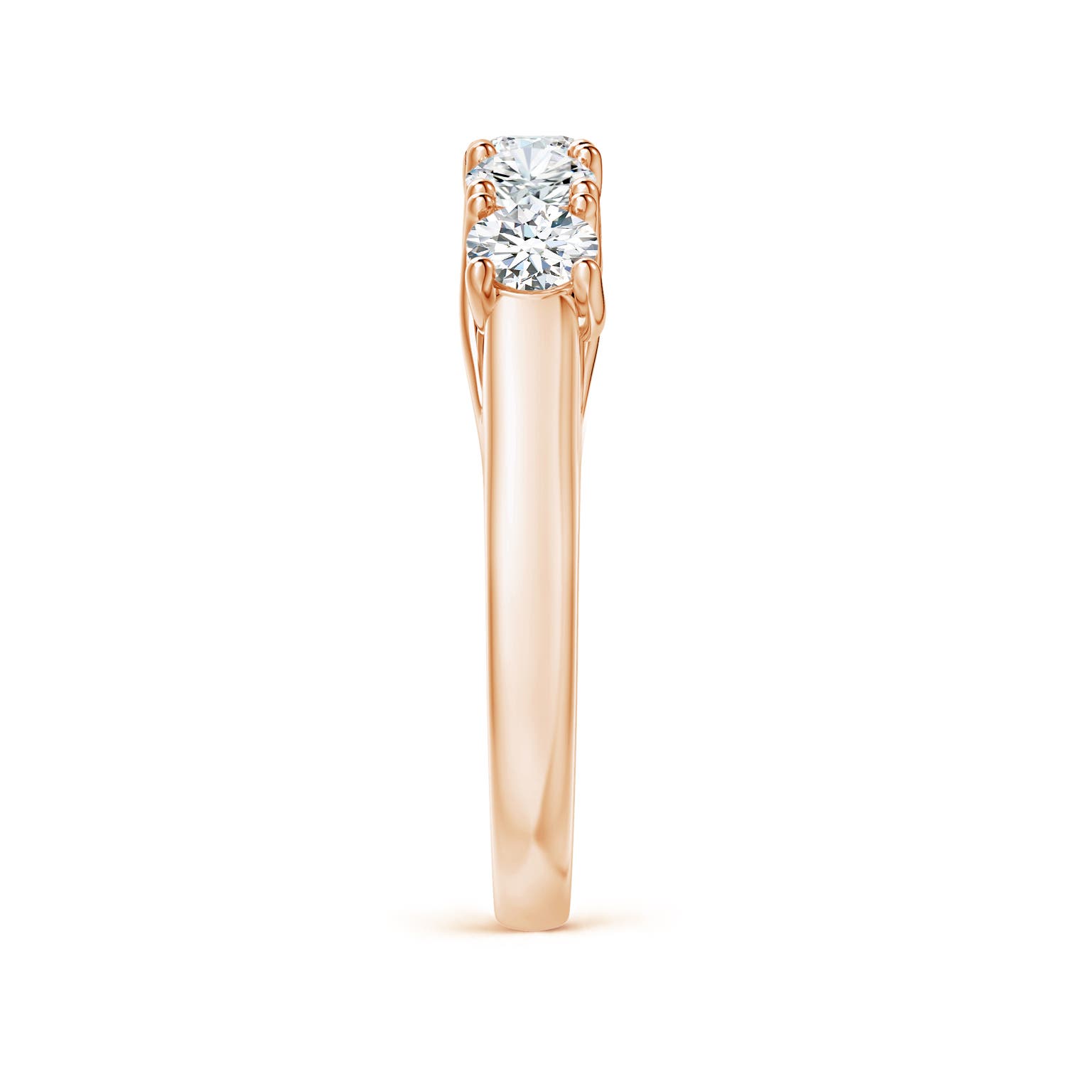 G, VS2 / 1 CT / 14 KT Rose Gold