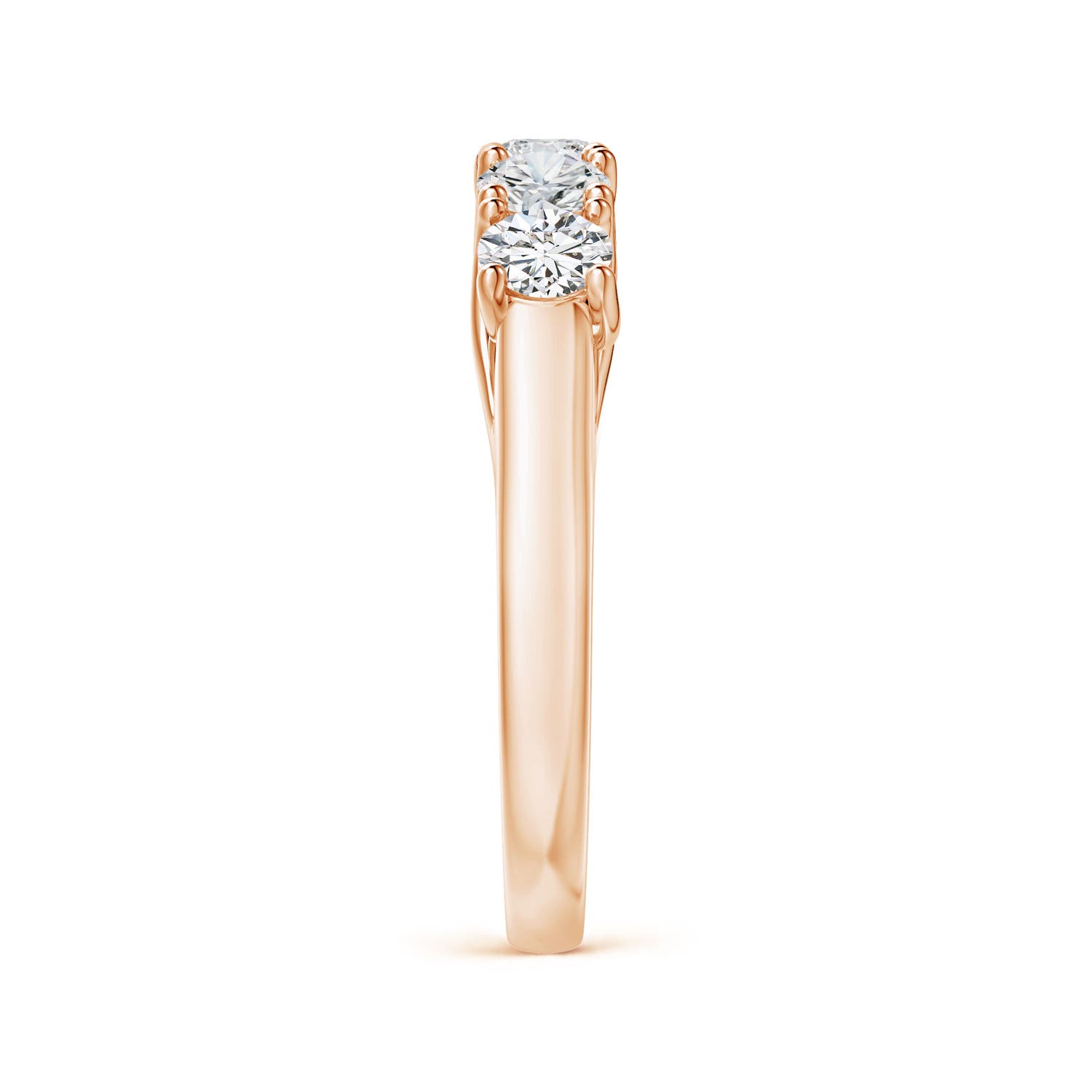 H, SI2 / 1 CT / 14 KT Rose Gold