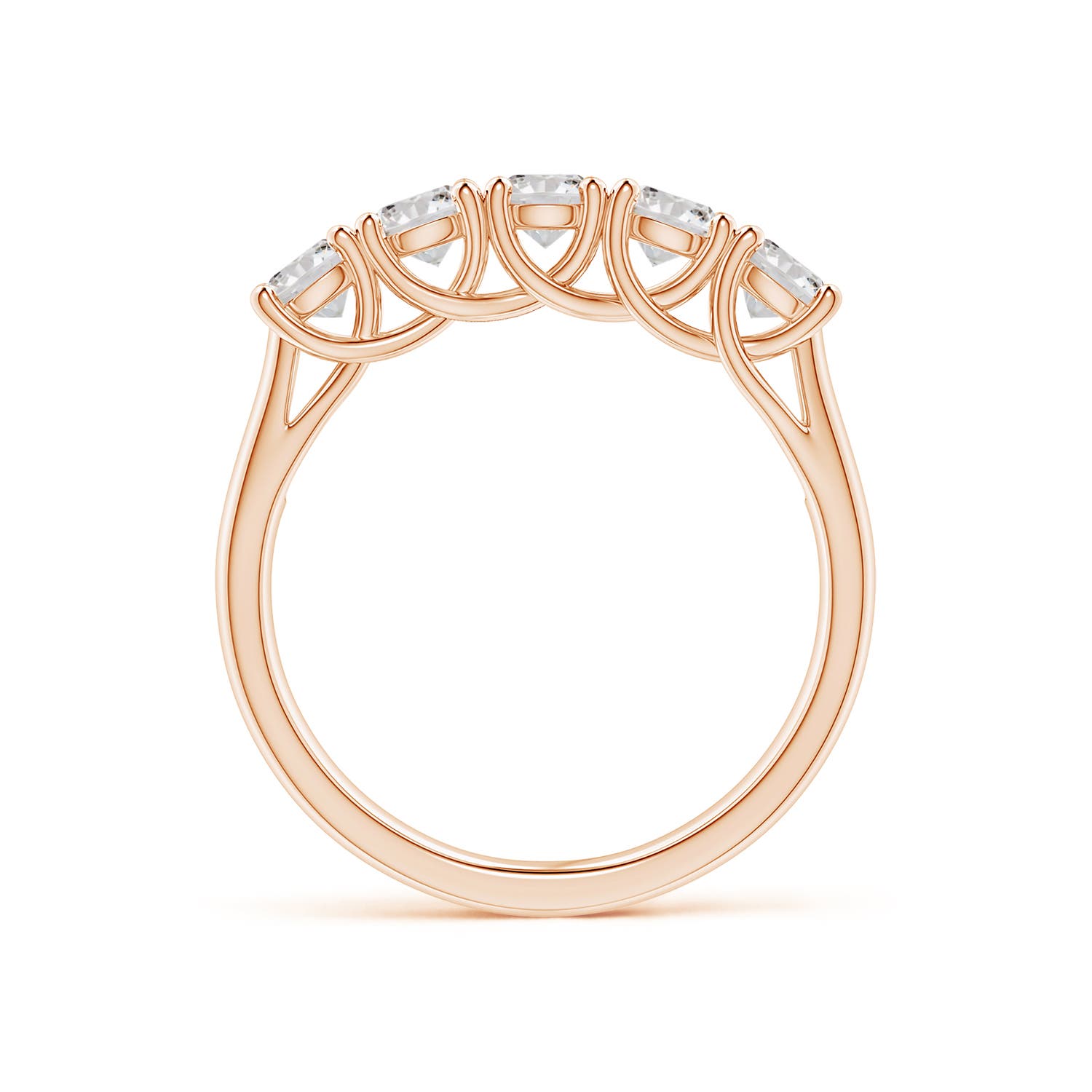 I-J, I1-I2 / 1 CT / 14 KT Rose Gold