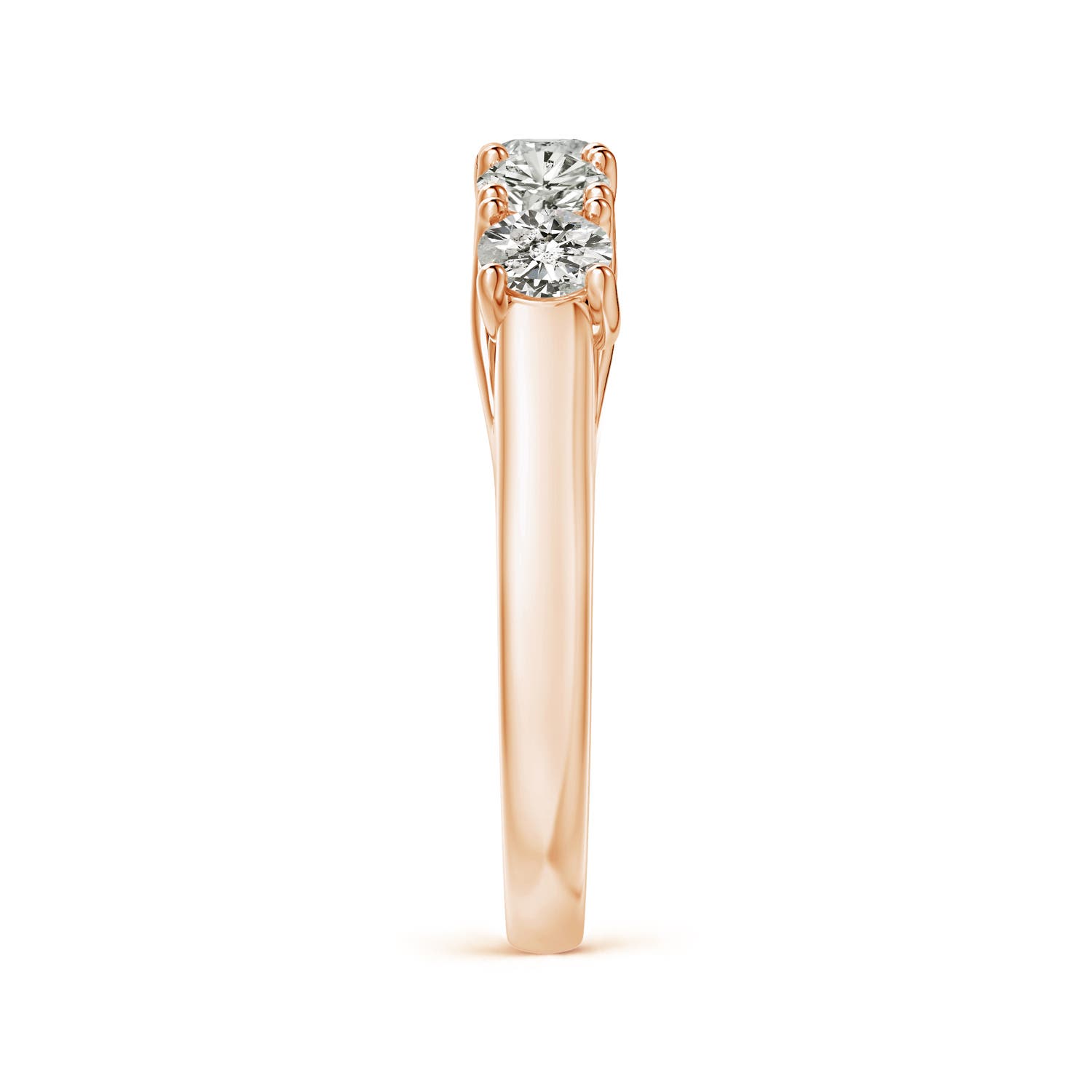 K, I3 / 1 CT / 14 KT Rose Gold