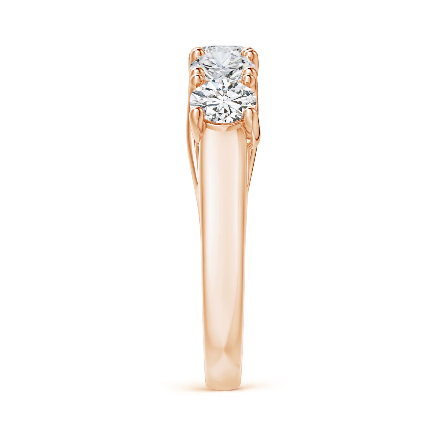 H, SI2 / 1.75 CT / 14 KT Rose Gold