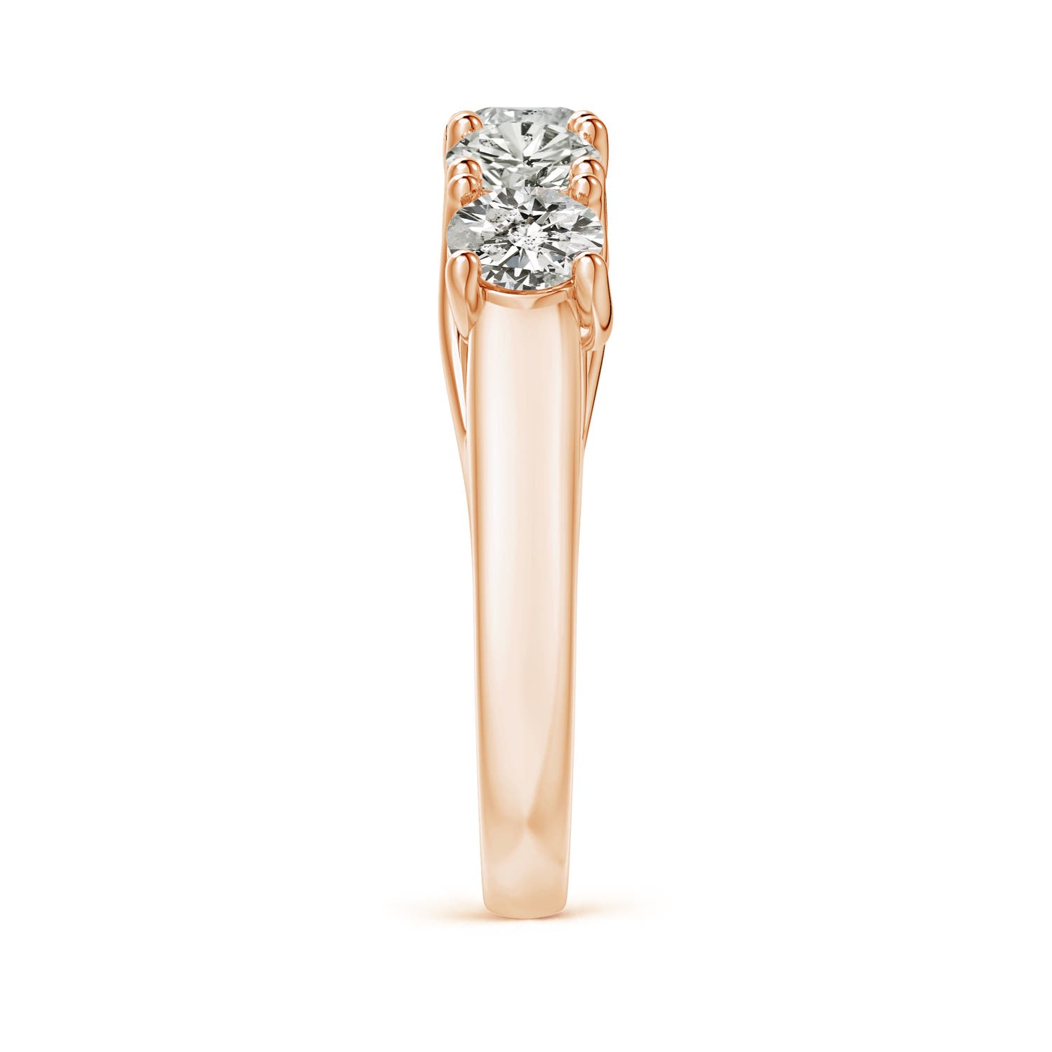 K, I3 / 1.75 CT / 14 KT Rose Gold