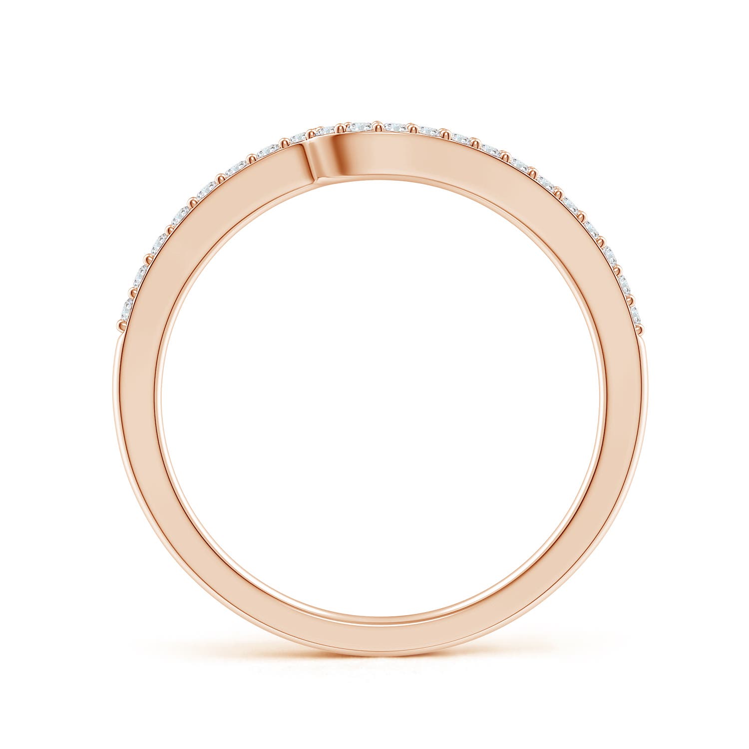 G-H VS / 0.17 CT / 14 KT Rose Gold