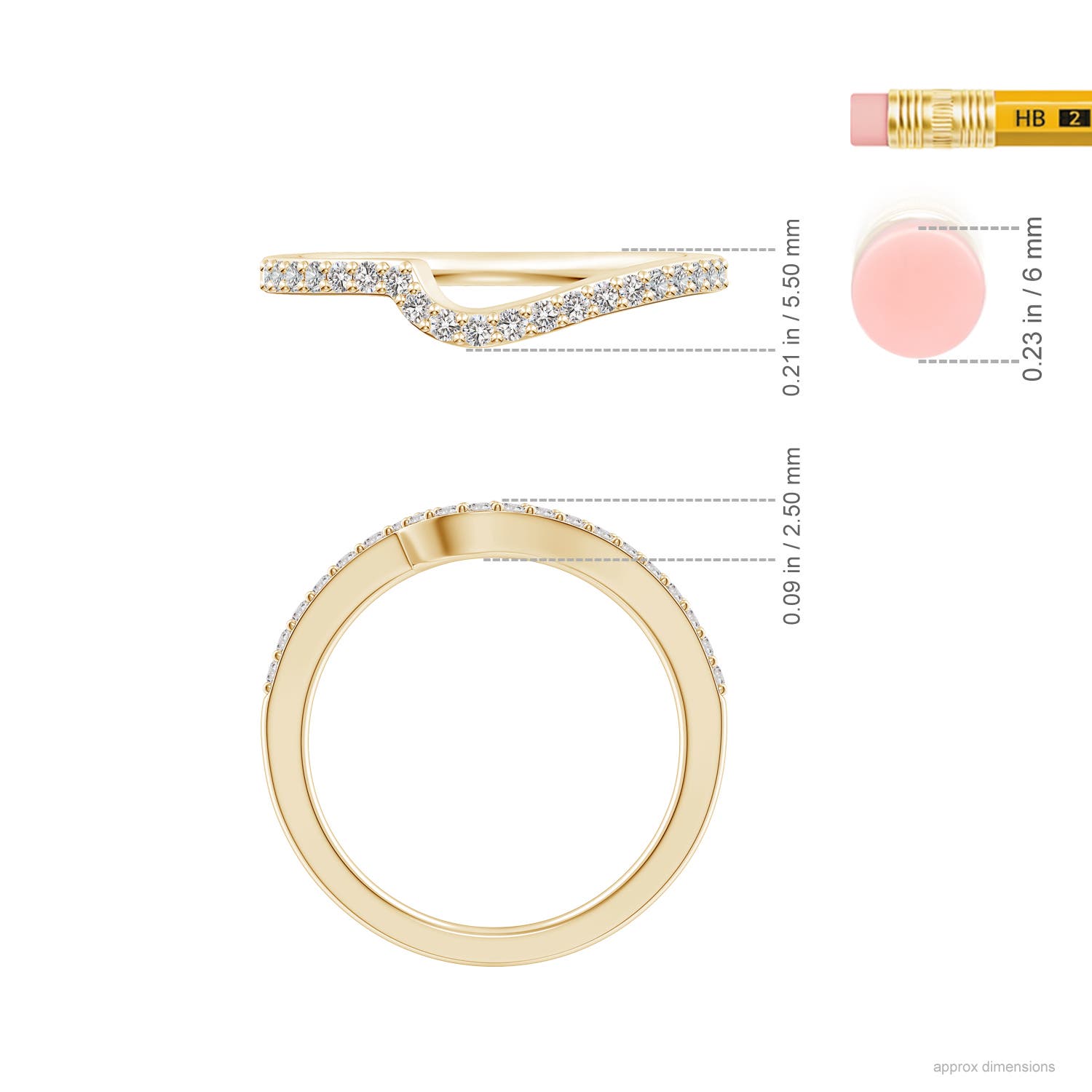 I I1 / 0.24 CT / 14 KT Yellow Gold