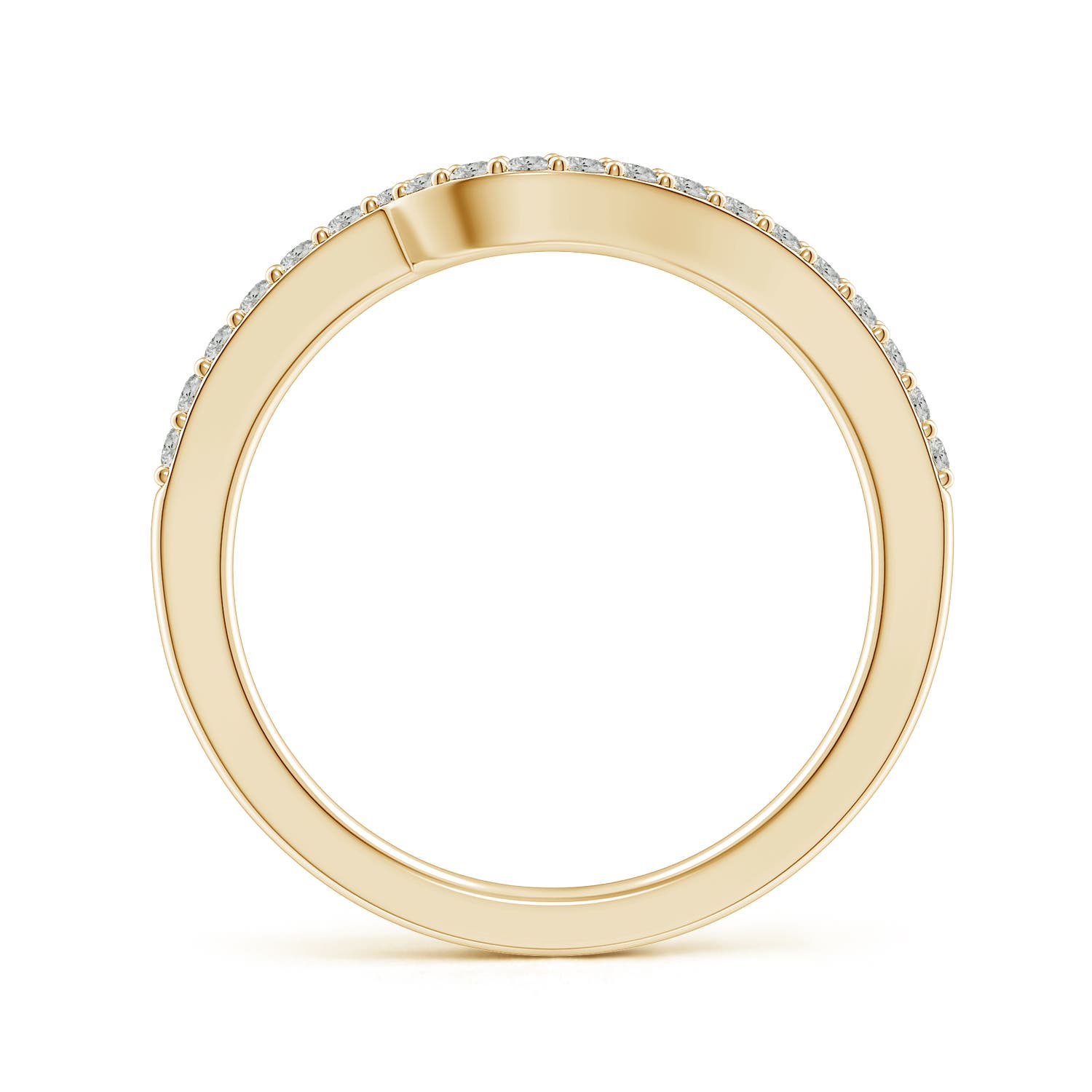 J I2 / 0.24 CT / 14 KT Yellow Gold