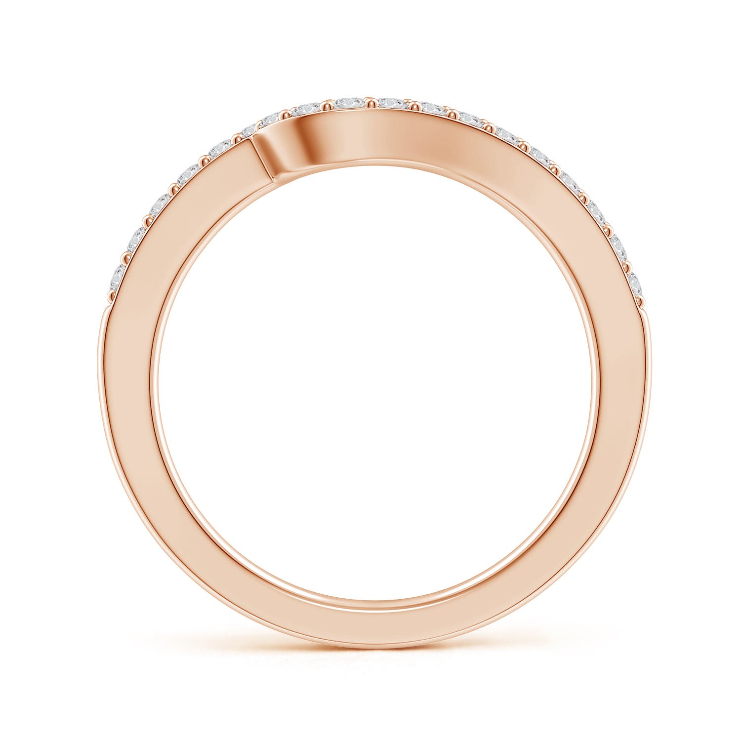 H, SI2 / 0.25 CT / 14 KT Rose Gold