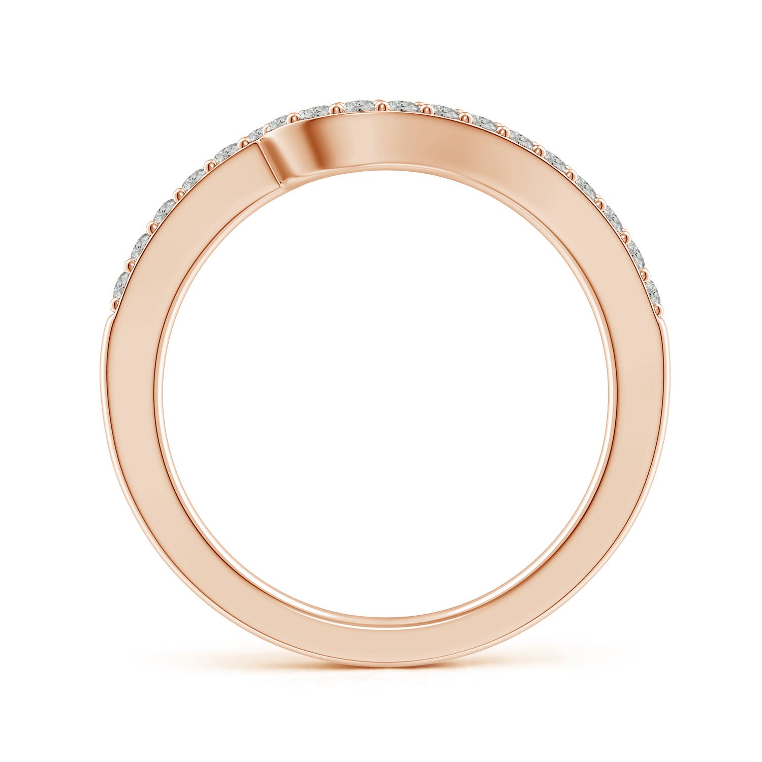 J I2 / 0.25 CT / 14 KT Rose Gold