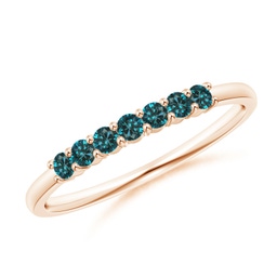 Non Eternity Blue Diamond Non Eternity Rings