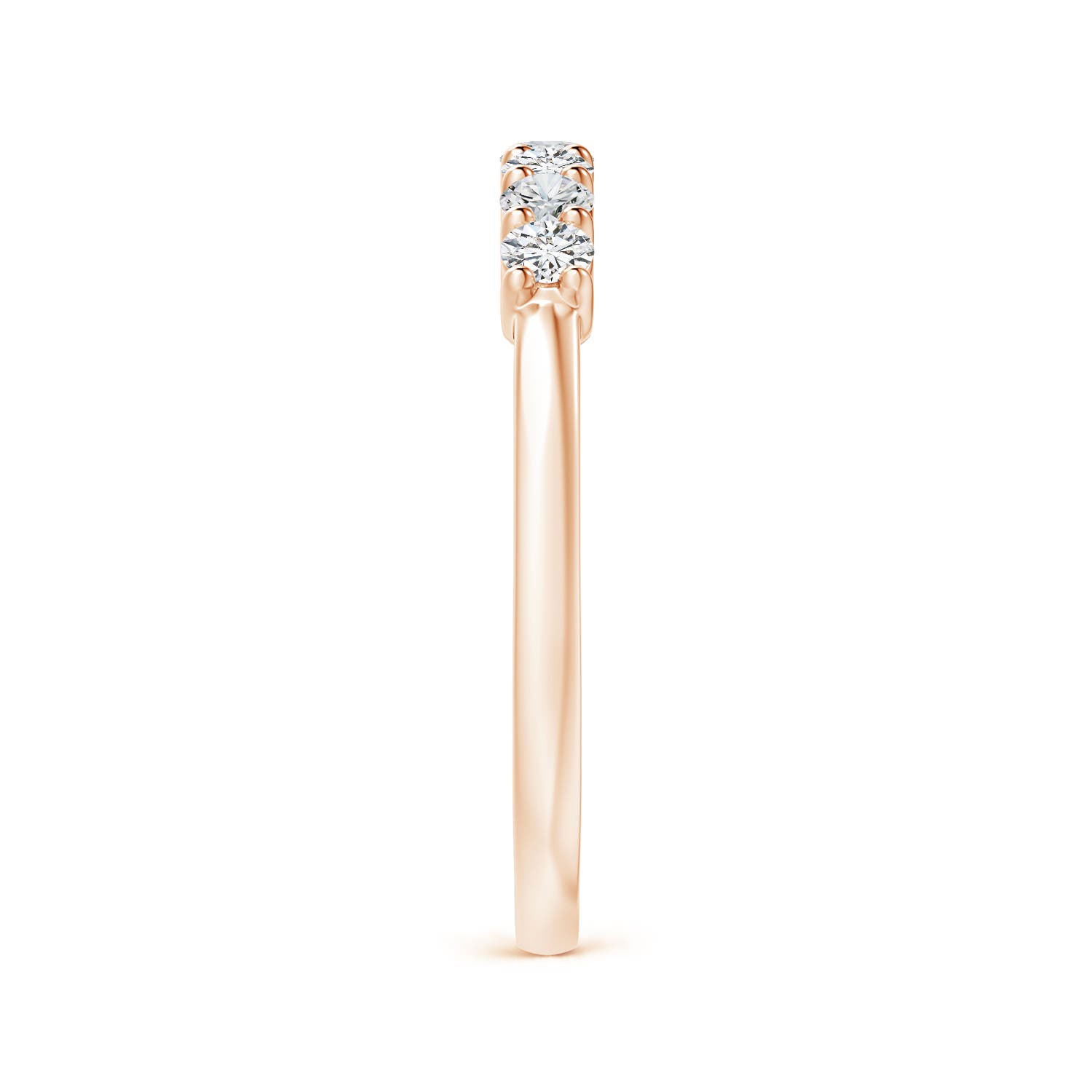 H, SI2 / 0.48 CT / 14 KT Rose Gold